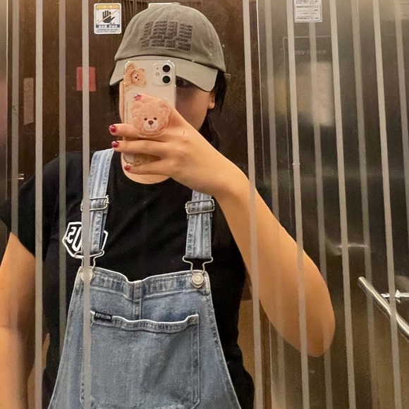 (RARE) Matin Kim Lettering Cap - Khaki - Picture 2 of 2